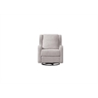 Westwood Design Skylar Fabric Manual Swivel Glider and Recliner in Fawn Gray