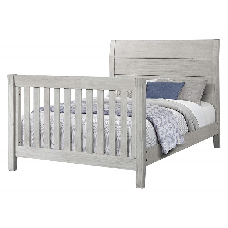 Westwood Design Timber Ridge Wood Full Size Bed Rails in Weathered Washed Sierra