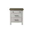 Westwood Design Timber Ridge Wood Nightstand in Weathered Washed Sierra