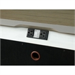 Westwood Design Timber Ridge Wood Nightstand in Weathered Washed Sierra