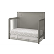 Westwood Design Emery Modern Wood Convertible Crib Panel in Gray Finish