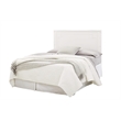 Westwood Design Emery Modern Wood Convertible Crib Panel in White Finish