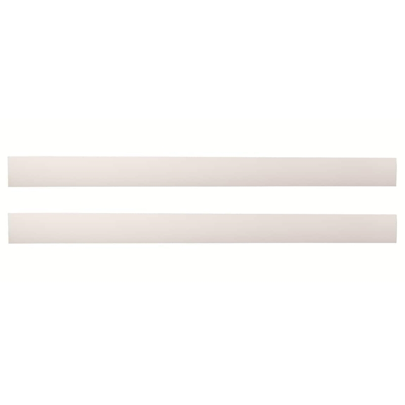 Westwood Design Taylor Farmhouse Wood Full Size Bed Rails in Sea Shell White