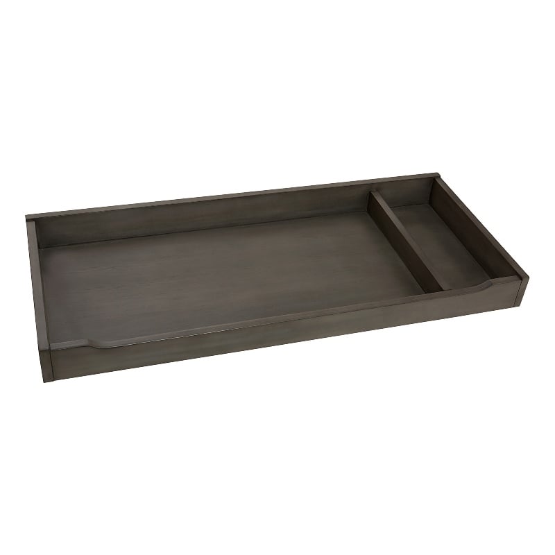 Westwood Design Taylor Farmhouse Wood Changer Topper in Dusk Gray