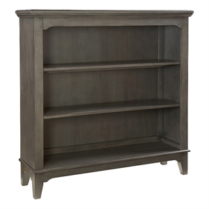 Westwood Design Taylor Farmhouse Wood Bookcase in Dusk Gray Finish