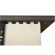 Westwood Design Taylor Farmhouse Wood Bookcase in River Rock Brown