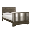 Westwood Design Foundry Traditional Wood Convertible Crib in Brushed Pewter