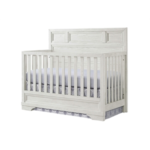 Westwood Design Foundry Traditional Wood Convertible Crib in White Dove