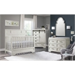 Westwood Design Foundry Traditional Wood Convertible Crib in White Dove