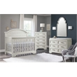 Westwood Design Foundry Wood Arch Top Convertible Crib in White Dove