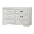 Westwood Design Foundry Traditional Wood Changing Tray in White Dove