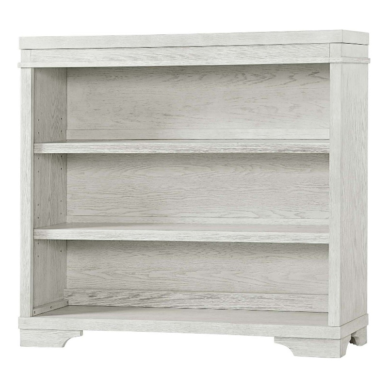 Westwood Design Foundry Traditional Wood Bookcase in White Dove