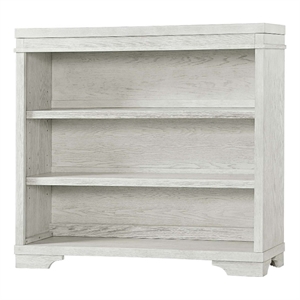 Westwood Design Foundry Traditional Wood Bookcase in White Dove