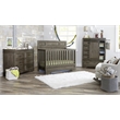 Westwood Design Foundry 2-Drawer Traditional Wood Nightstand in Brushed Pewter