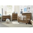 Westwood Design Urban Rustic Transitional Wood Chifferobe in Brushed Wheat Brown