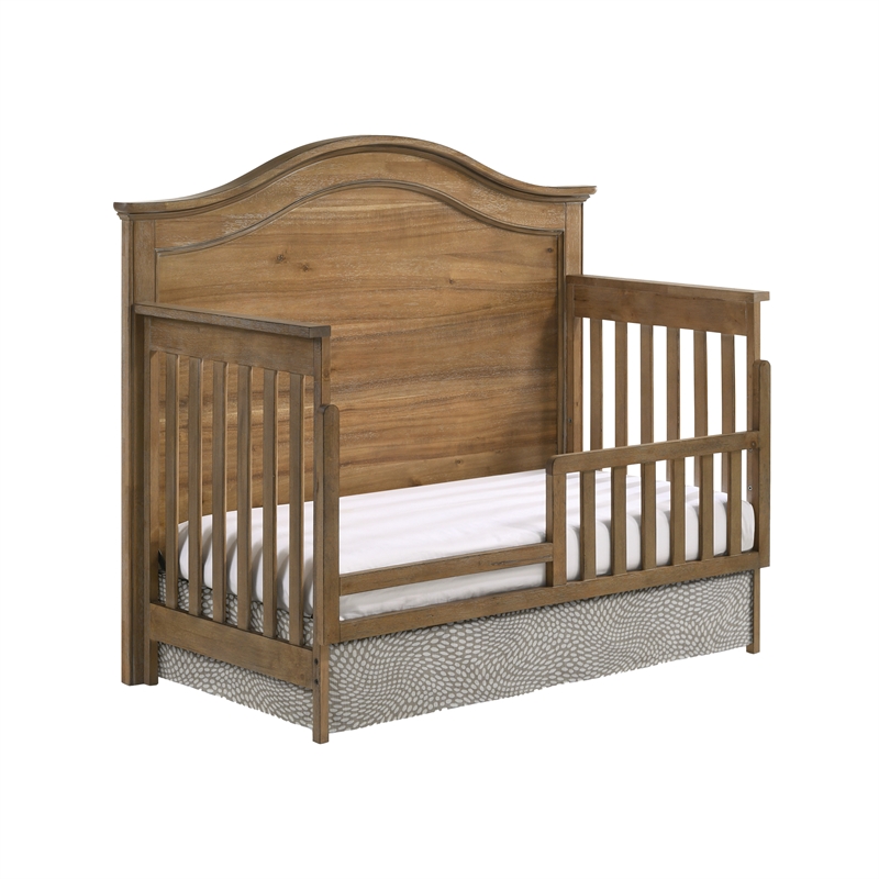 Westwood Design Highland Farmhouse Wood Toddler Guard Rail in Sand Dune