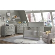 Westwood Design Vivian Modern Style Wood Changing Tray in Dawn Gray