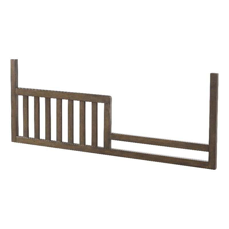 Westwood Design Olivia Traditional Wood Toddler Guard Rail in Rosewood Brown