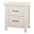 Westwood Design Westfield Traditional Nightstand in Brushed White Finish