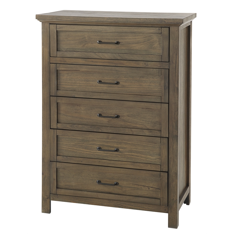 Westwood Design Westfield Changing Tray - Harvest Brown Finish