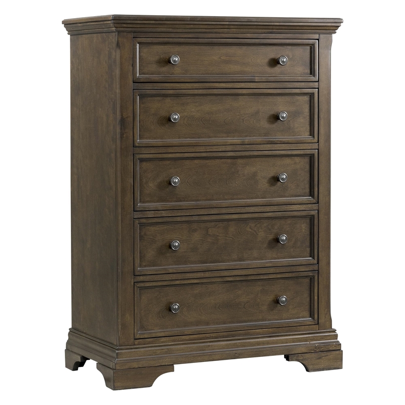 Westwood Design Olivia 5-Drawer Chest Rosewood