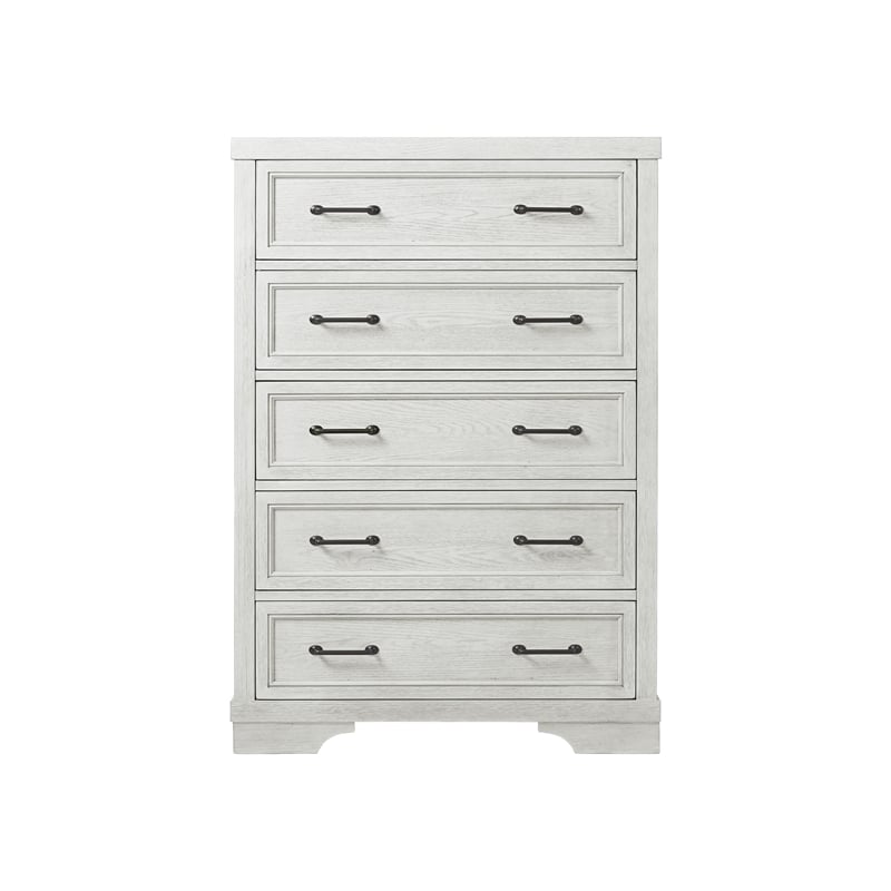 Westwood Design Foundry 5-Drawer Chest White Dove