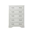 Westwood Design Foundry 5-Drawer Chest White Dove
