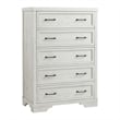 Westwood Design Foundry 5-Drawer Chest White Dove