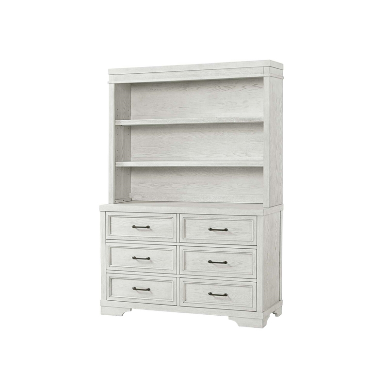 Westwood Design Foundry 6-Drawer Wood Dresser White Dove