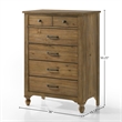 Westwood Design Highland 6-Drawer Chest Sand Dune