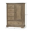 Westwood Design Hanley Wood Chifferobe Cashew