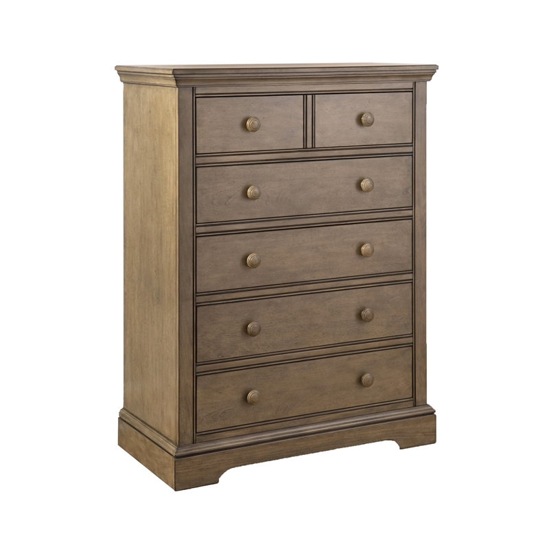 Westwood Design Hanley 5-Drawer Chest Cashew