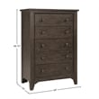 Westwood Design Taylor 5-Drawer Chest River Rock