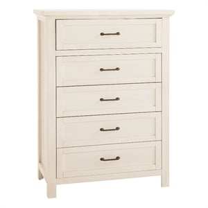 Westwood Design Westfield 5-Drawer Chest Brushed White