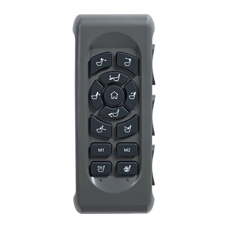 Westwood Design Aiden Fabric Swivel Glider and Rocker in Dusty Gray