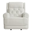 Westwood Design Abby Fabric Swivel Glider and Rocker in Snow