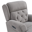 Westwood Design Abby Fabric Swivel Glider and Rocker in Slate