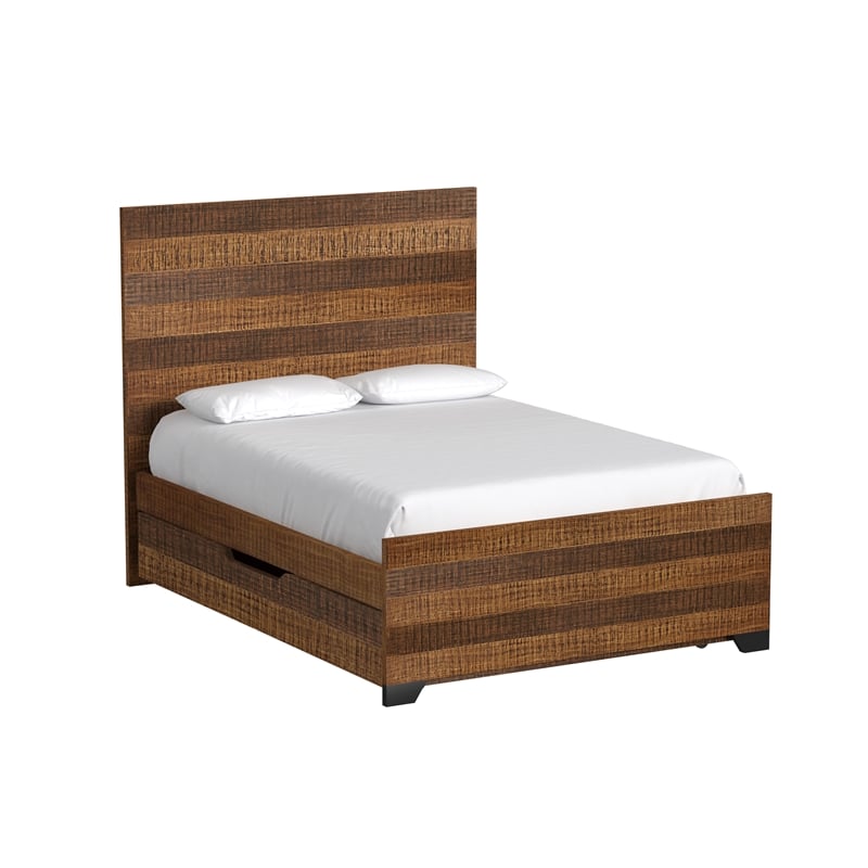 Westwood Urban Rustic Full Bed in Brushed Wheat