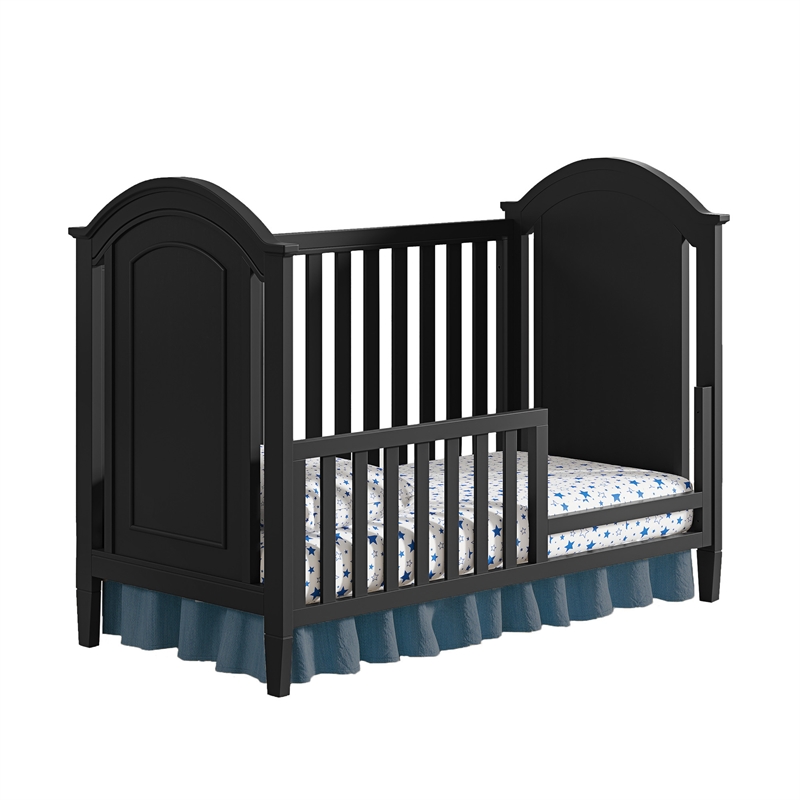 Westwood Harper Cottage Crib in Black
