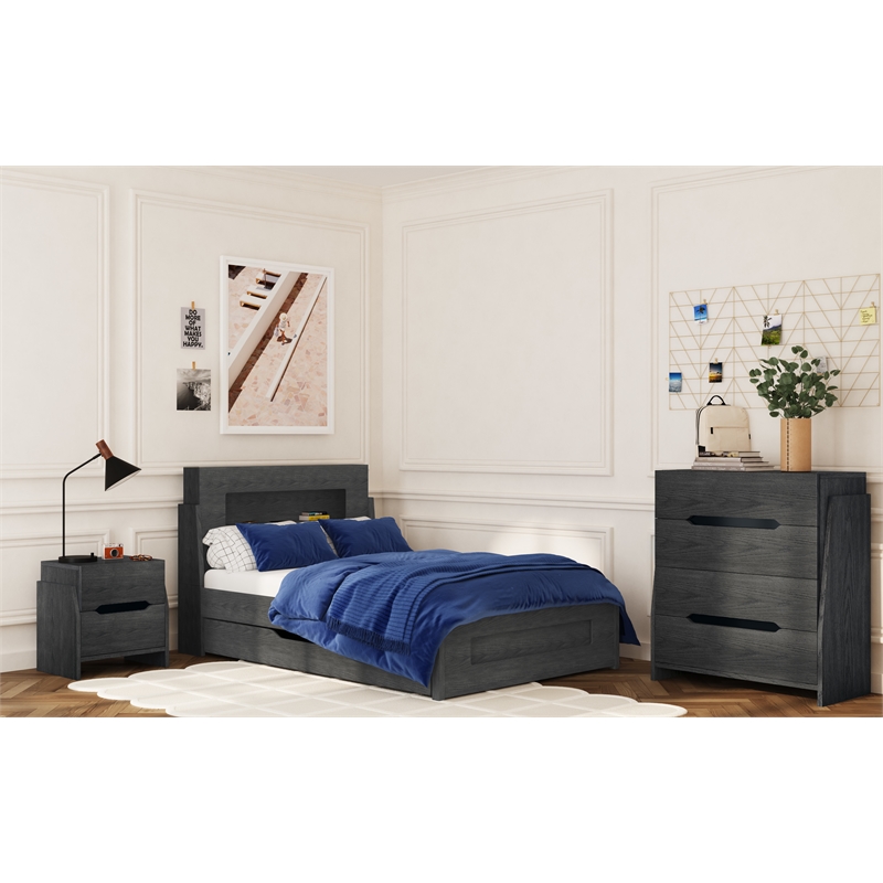 Westwood Design Darby Nightstand in Midnight Blue
