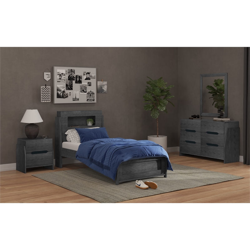 Westwood Design Darby Nightstand in Midnight Blue