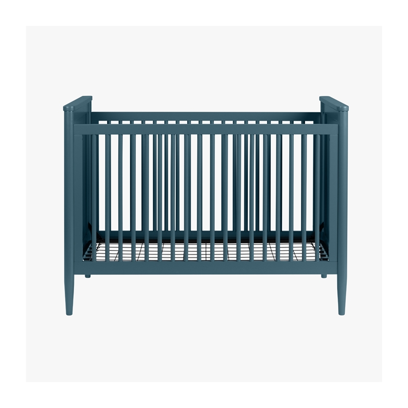 Westwood Design Modern Nursery Convertible Crib in Blue