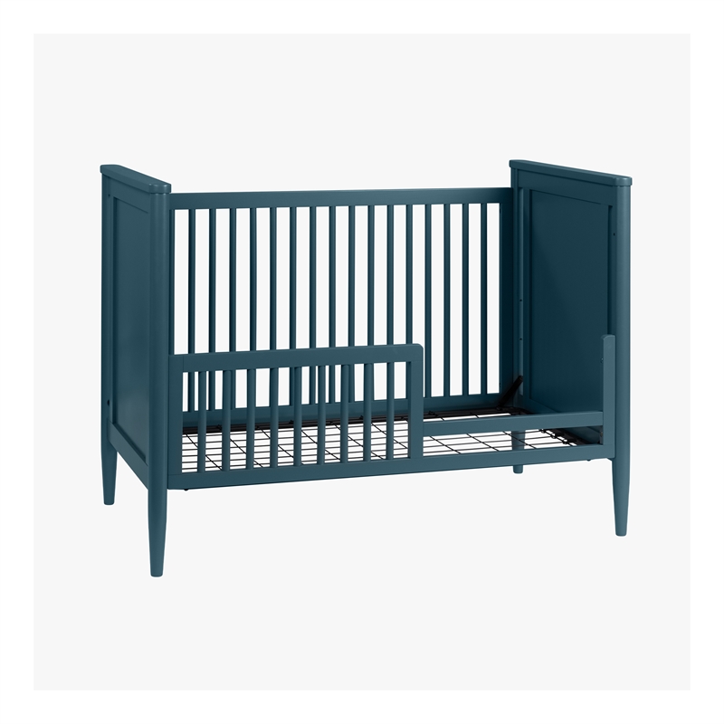 Westwood Design Modern Nursery Convertible Crib in Blue