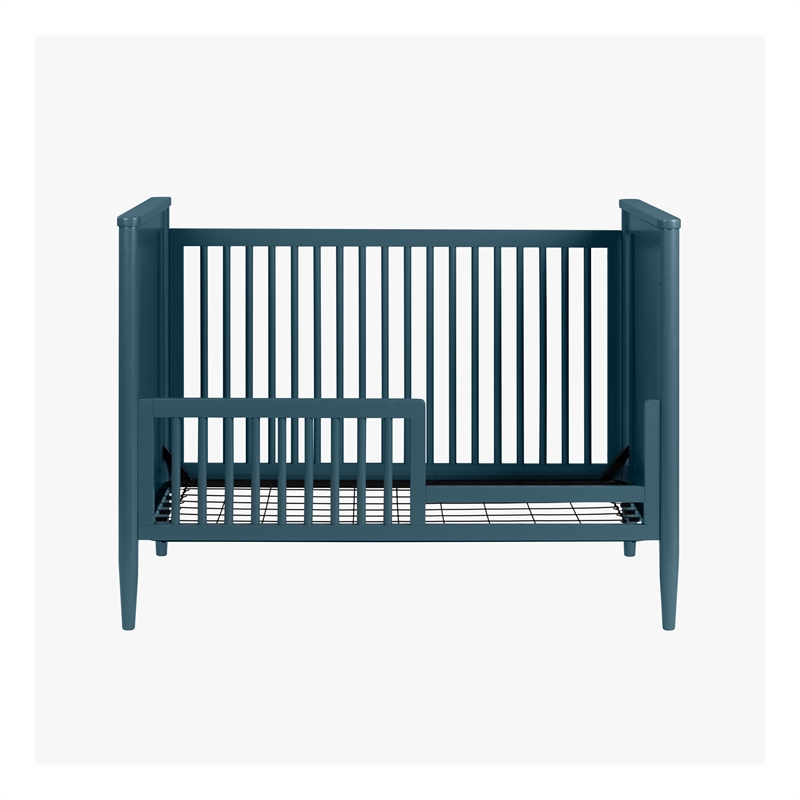 Westwood Design Modern Nursery Convertible Crib in Blue