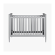 Westwood Design Modern Nursery Convertible Crib in Light Gray