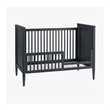 Westwood Design Modern Nursery Convertible Crib in Iron Ore