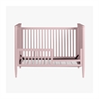 Westwood Design Modern Nursery Convertible Crib in Pink