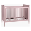 Westwood Design Modern Nursery Convertible Crib in Pink