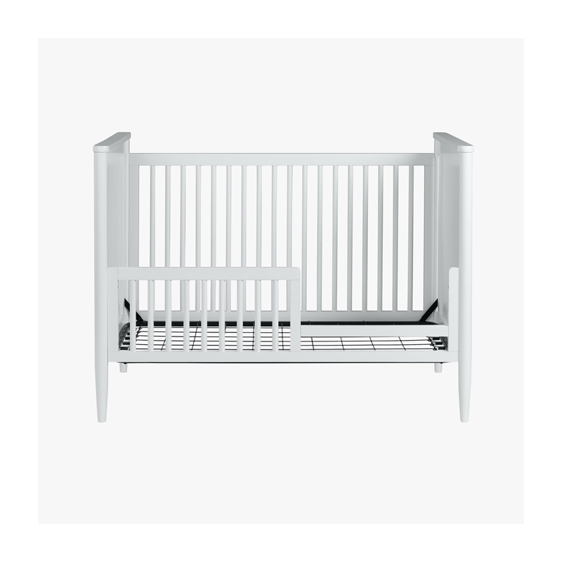 Westwood Design Modern Nursery Convertible Crib in White