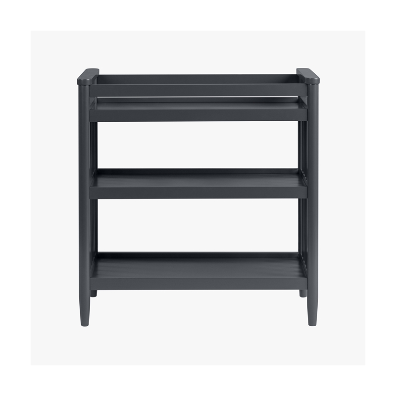 Westwood Design Modern Nursery Changing Table in Iron Ore